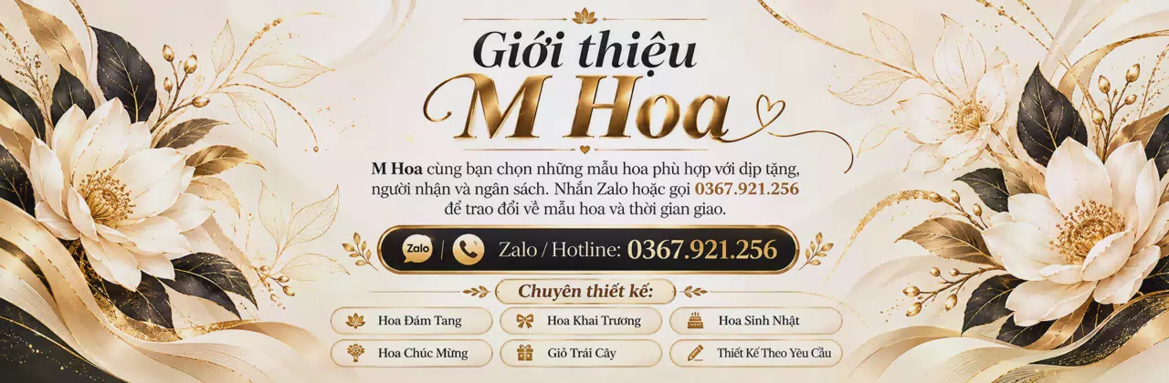 Ảnh bìa Shop hoa tươi Xã Sơn Thành Đắk Lắk - Chăm chút món quà từ sắc hoa